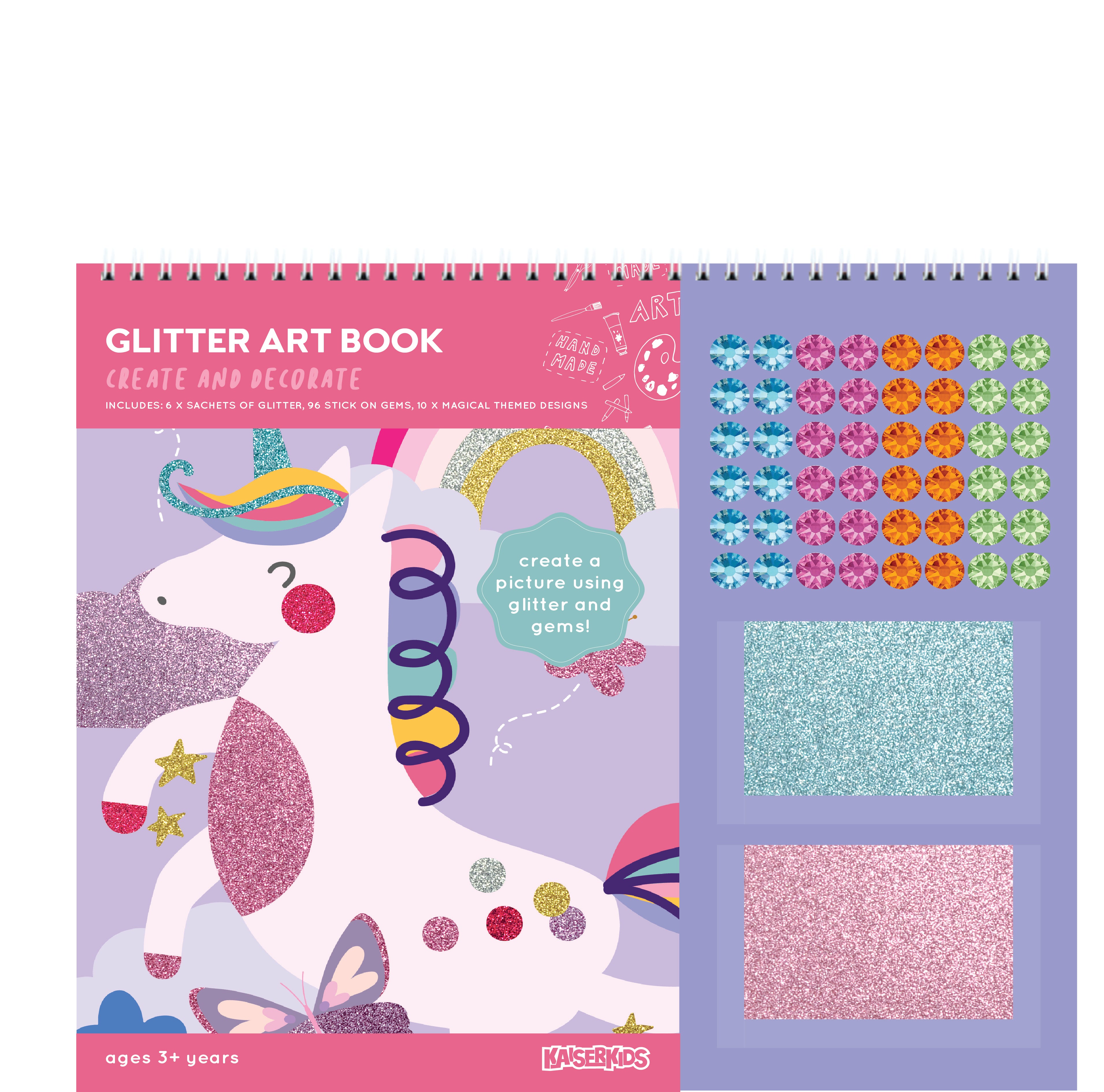 Glitter Activity Book - Magical